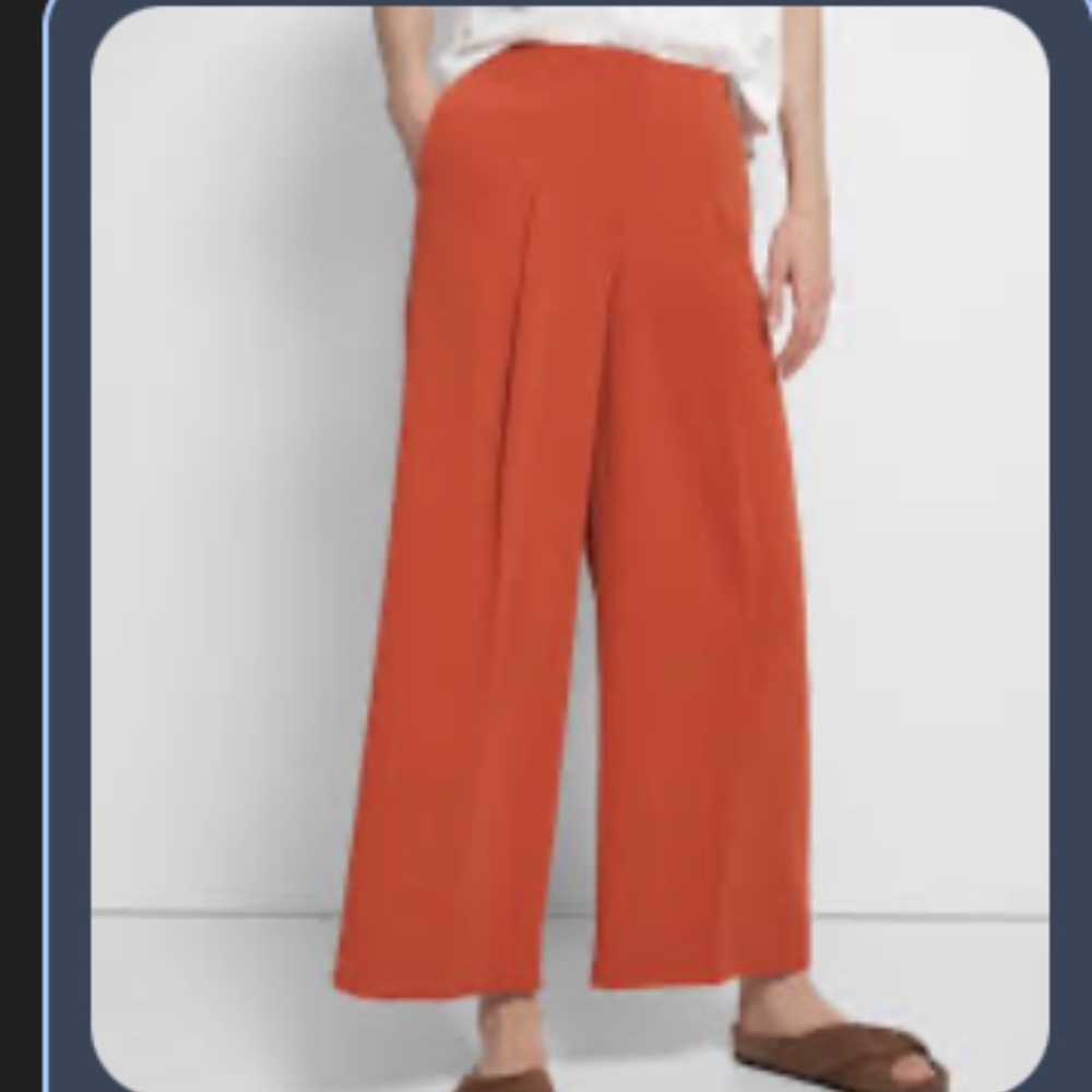 Theory wide leg Admiral Crepe pants